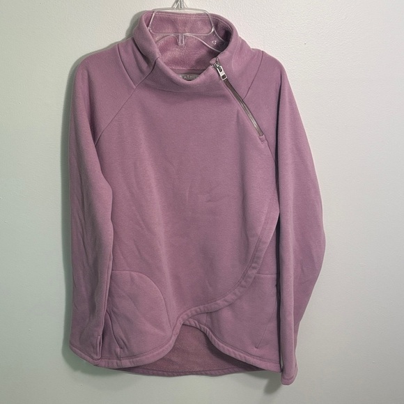 Athleta Pink Fleece Jacket - Picture 2 of 8